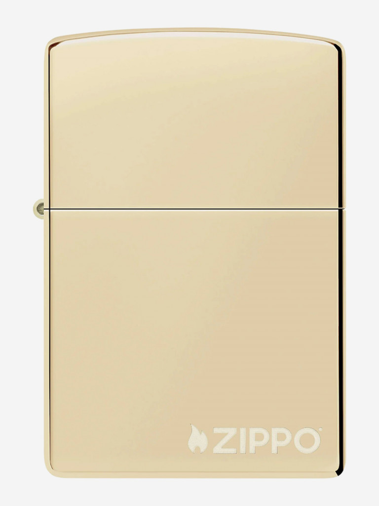 Зажигалка бензиновая ветроустойчивая Zippo Logo Champagne