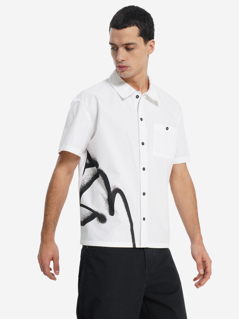 Рубашка с коротким рукавом мужская оверсайз Termit