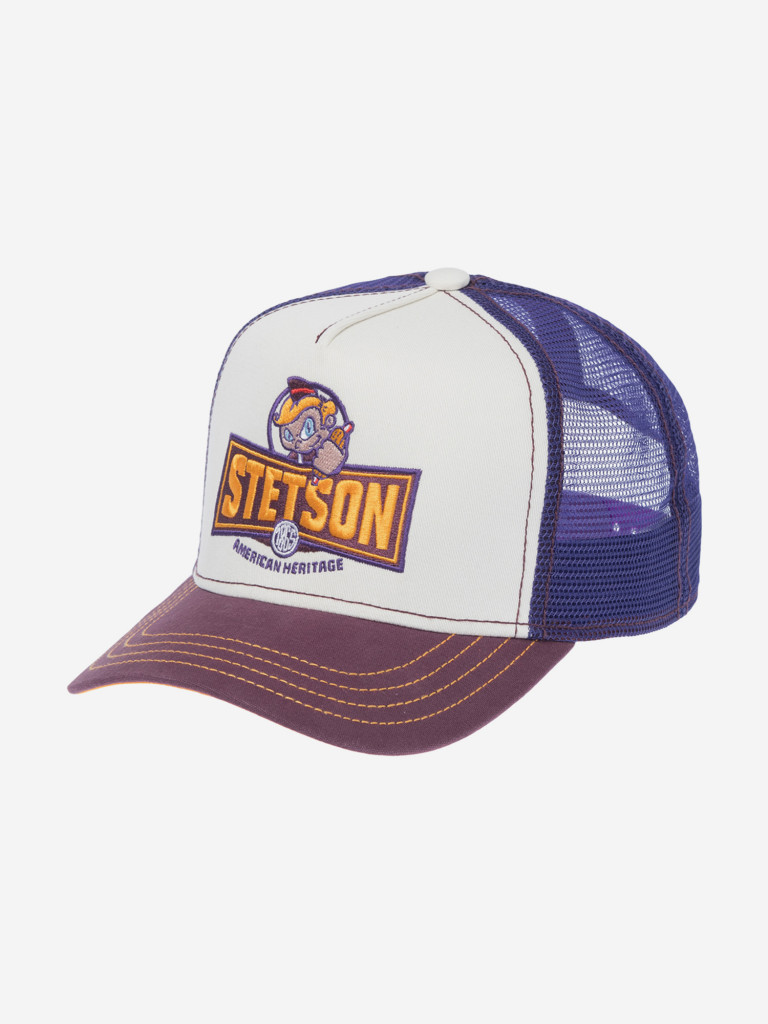Бейсболка с сеточкой STETSON 7741109K TRUCKER CAP HOTDOG