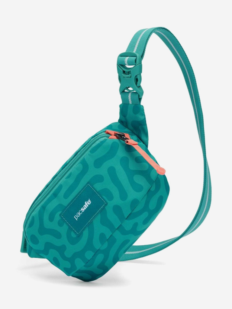 Сумка слинг антивор Pacsafe GO Micro Sling, Reef, 1 л.