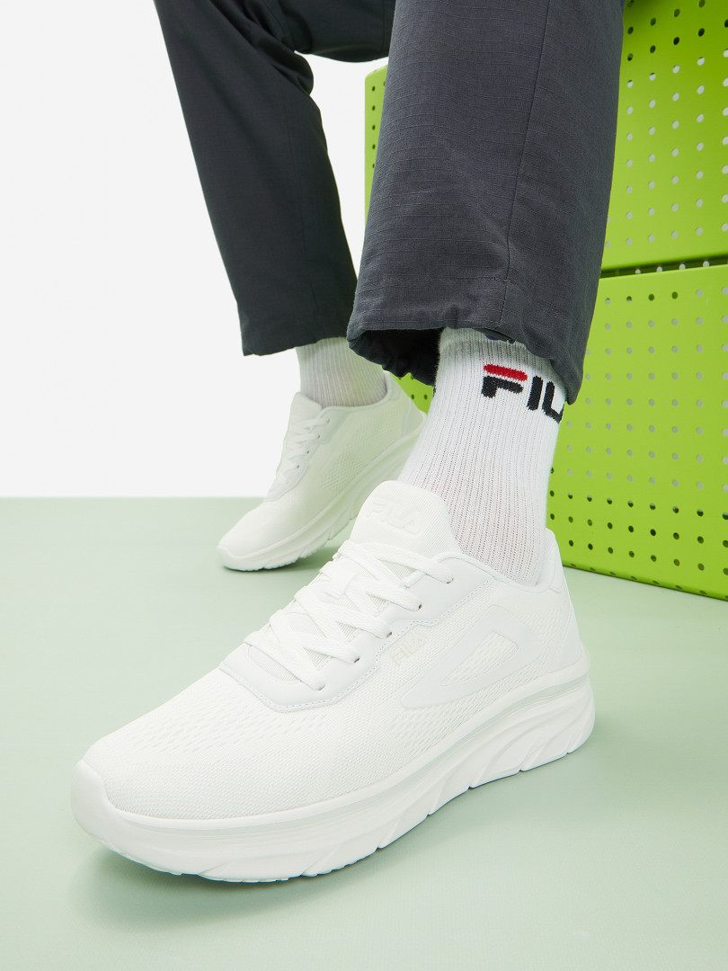 фото Кроссовки мужские fila base 2.0 mesh, белый