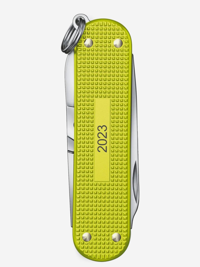 Складной нож Victorinox Alox Classic, функций: 5, 58мм, желтый , коробка подарочная, 0.6221.l23