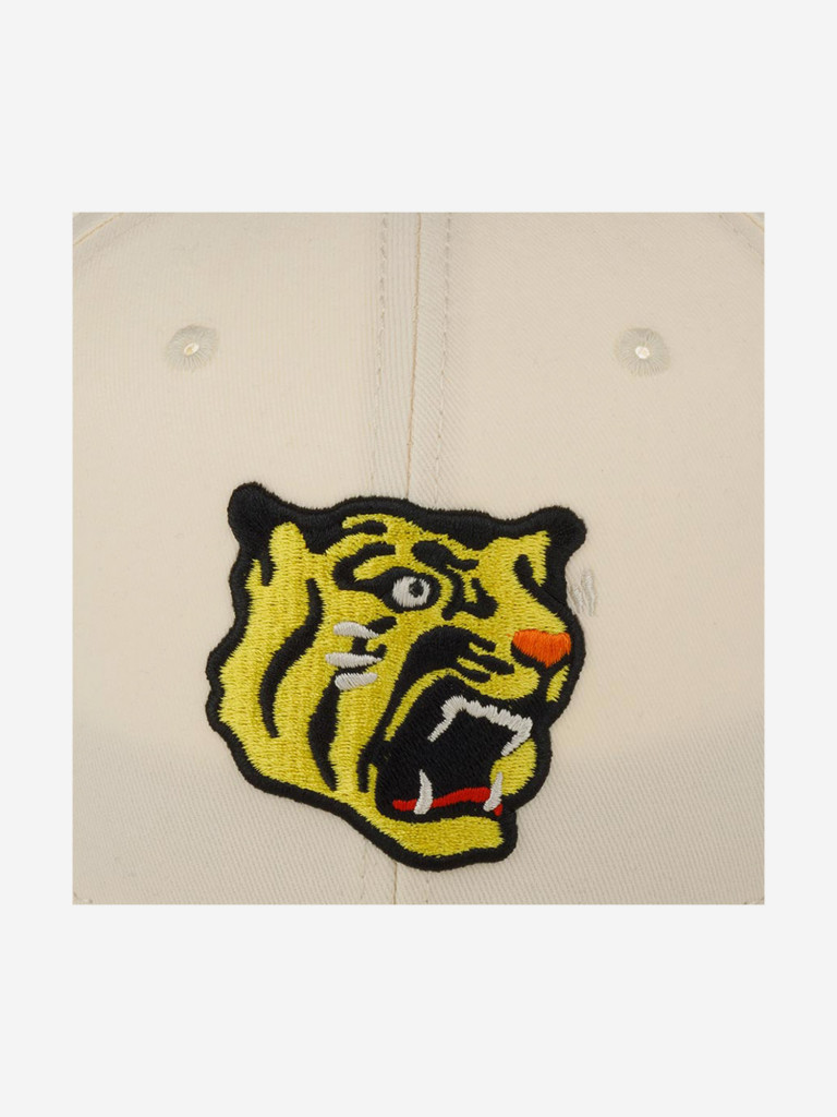 Бейсболка с прямым козырьком AMERICAN NEEDLE 22011A-HTI Hanshin Tigers Blockhead NPL (белый)