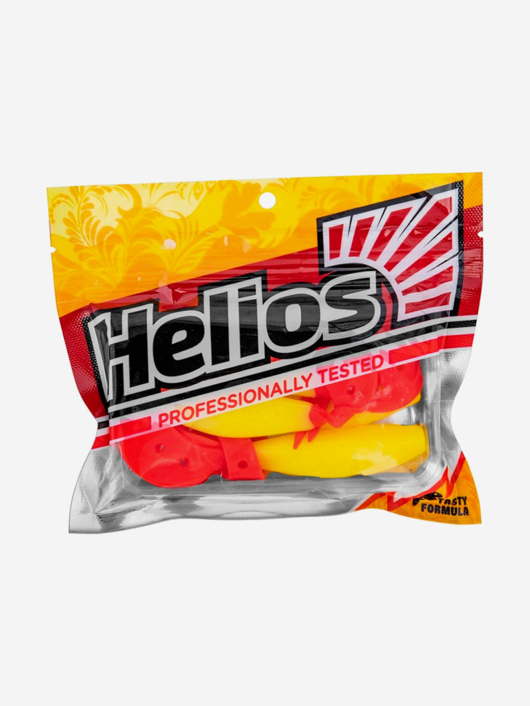 Мягкая приманка Helios Kasandra, 4,29" / 10,9 см, Yellow RT, 5 штук (HS-34-038)