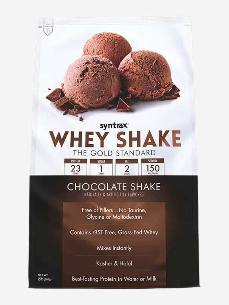 Протеин Syntrax Whey Shake, 907 г, Шоколадный коктейль