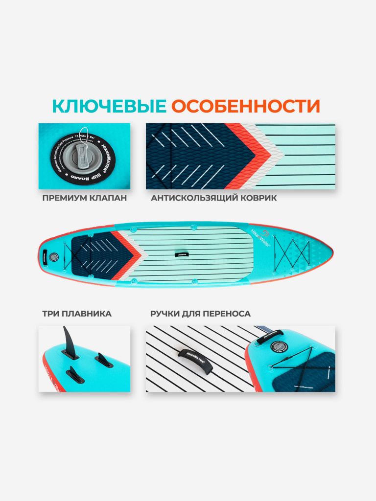 SUP Hiken Water Touring 11'6 Aquamarine