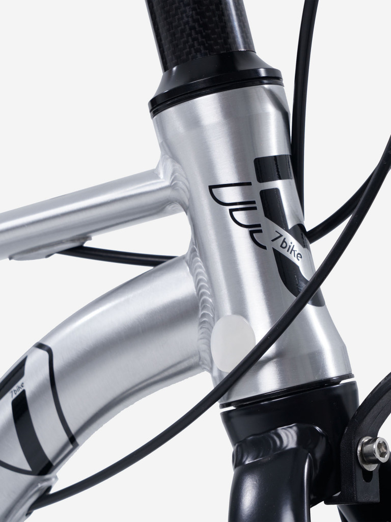 Велосипед Детский Maxiscoo 7BIKE 20'' M700 Серебро (2024)