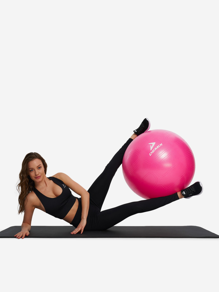 Мяч гимнастический с насосом Demix, 65 см