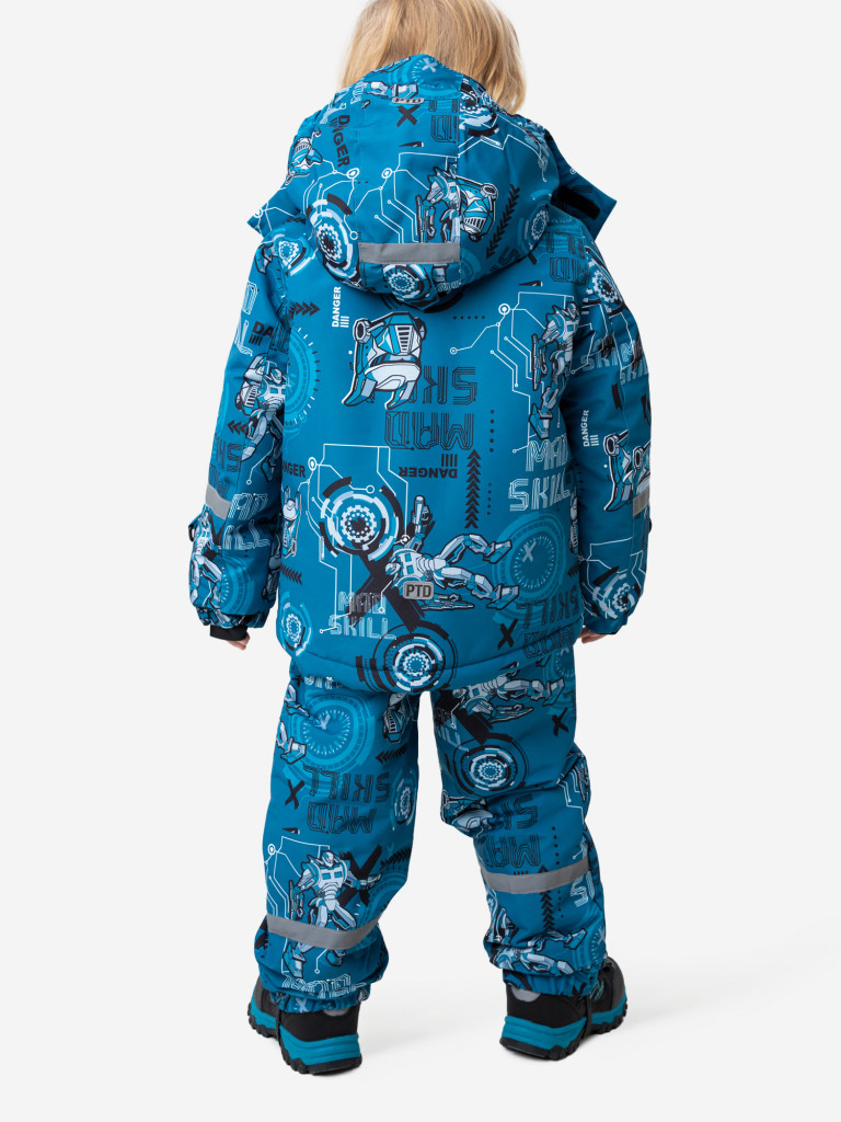 Комплект зимний для мальчиков: куртка, полукомбинезон PlayToday