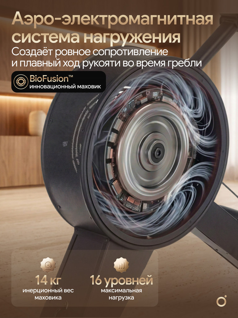 Гребной тренажер полукоммерческий OXYGEN FITNESS RW700 PRO