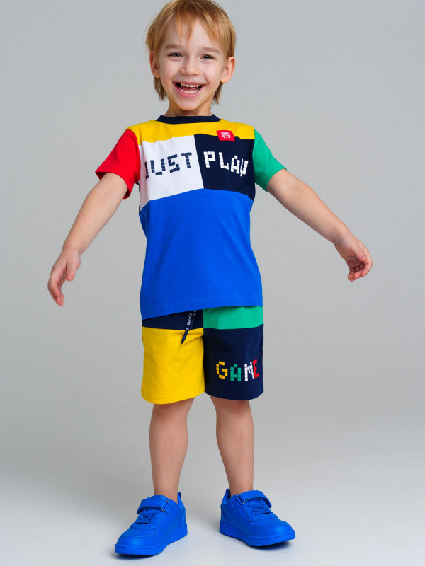 Футболка Playtoday для мальчика Мультицвет цвет — купить за 656 руб. со скидкой 45 %, отзывы в интернет-магазине Спортмастер