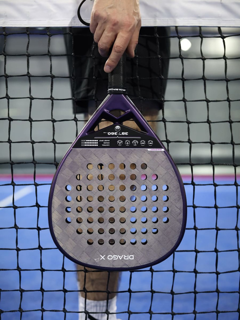 Ракетка для падел-тенниса AMA, форма - бриллиант, баланс - нейтральный