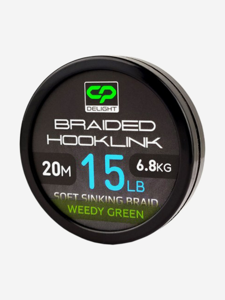 Поводковый материал CARP PRO Delight Sinking Hooklink зеленый 15lb 20м