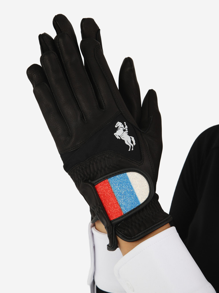 Перчатки кожаные женские Sweet Horse для верховой езды