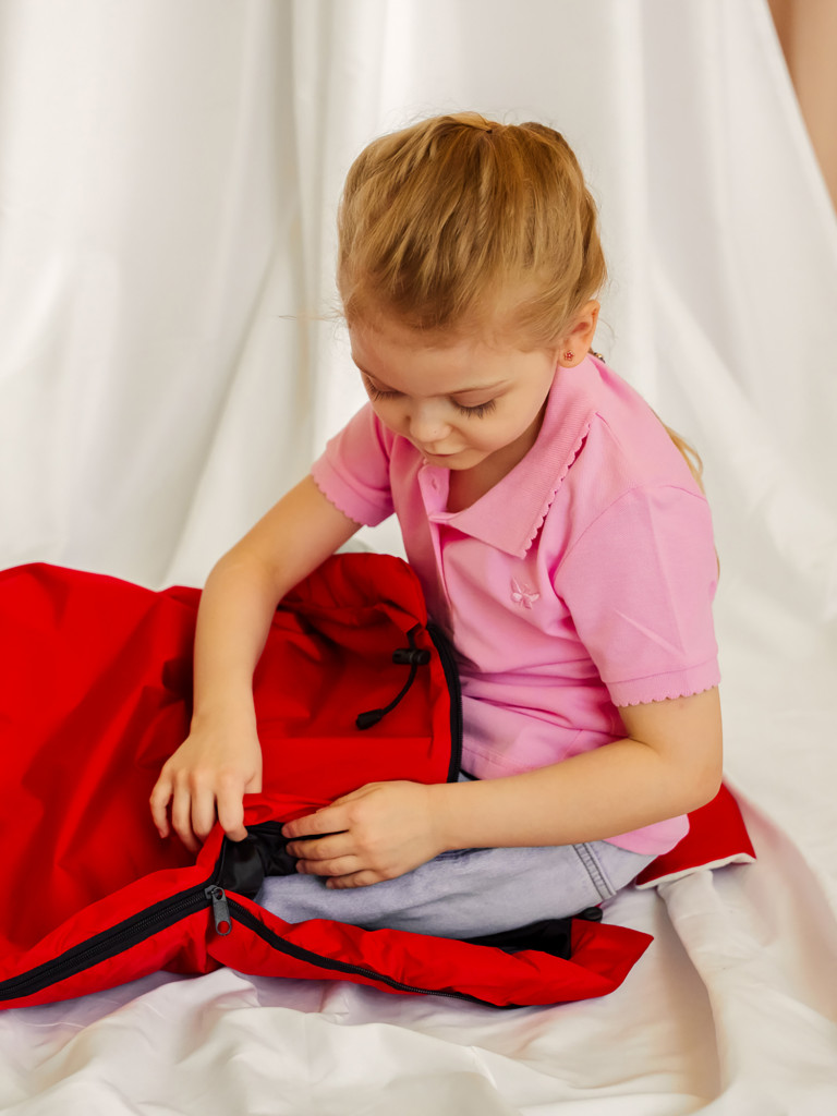 Туристический спальный мешок детский Lemur Studio