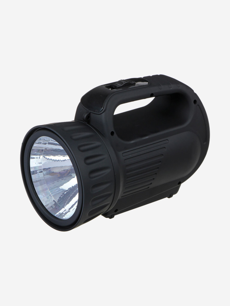 ЕРМАК Фонарь прожектор аккумуляторный18 SMD + 1 Вт LED, шнур 220В, резинопластик, 18x11 см