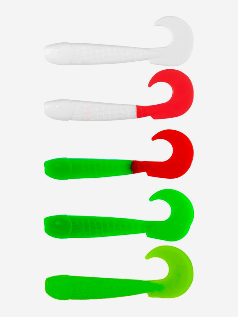 Мягкая приманка Helios Long Hybrid, 3,55" / 9,0 см, MIX, 100 штук (HS-15-031-N)