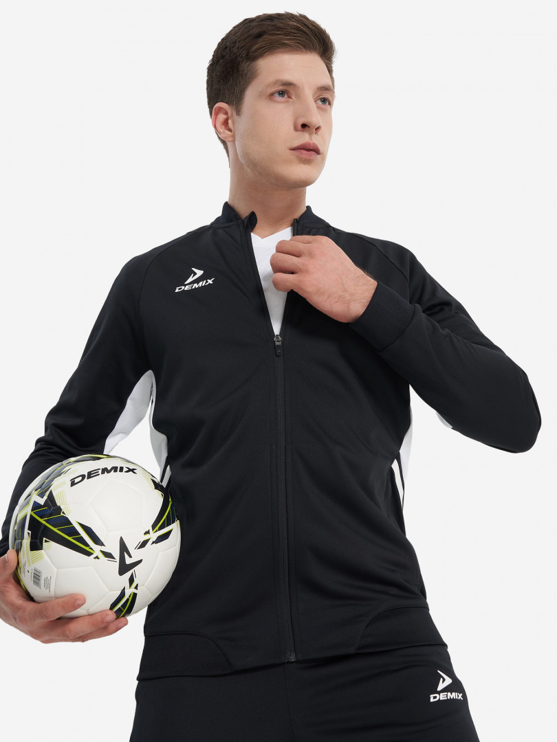 фото Толстовка мужская demix midfielder, черный