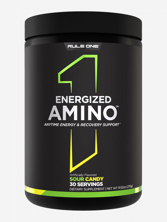 Аминокислоты Rule 1 Energized Amino, 270 г, Кислые конфеты