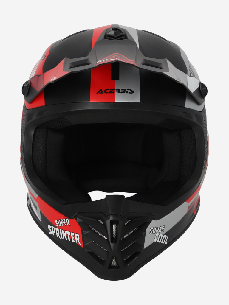 Мотошлем кроссовый детский Acerbis PROFILE JUNIOR Black/Red