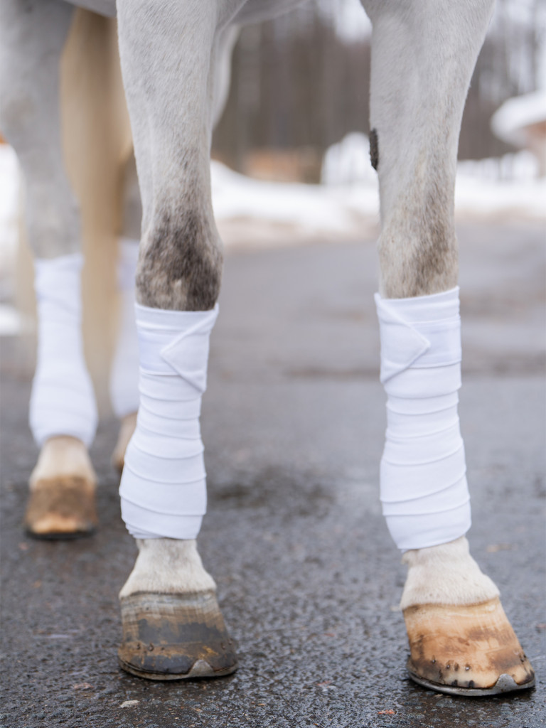Бинты для конного спорта ALIBI EQUESTRIAN , 3.5м с липучками , стан-4шт