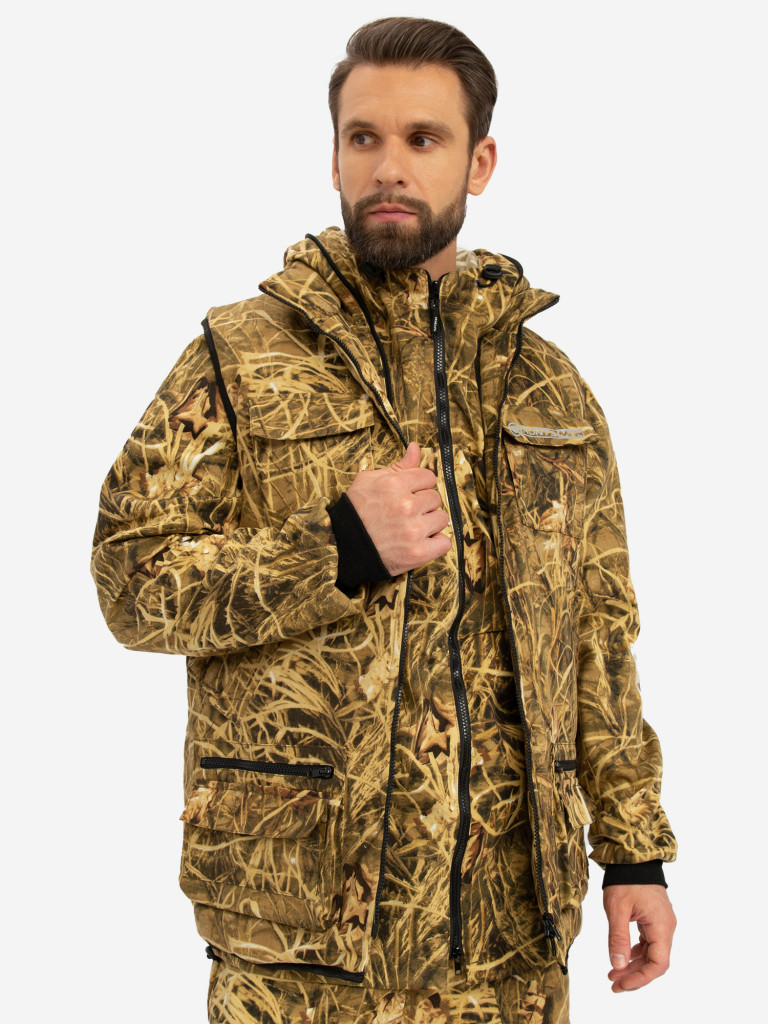 Костюм летний мужской Huntsman Тайга из ткани твил пич