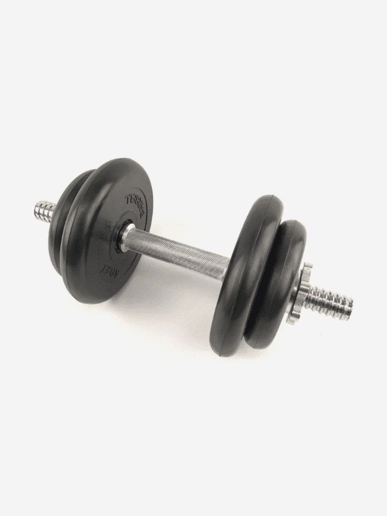 Гантели разборные BARBELL ATLET 1 по 9 кг (хромированный гриф)
