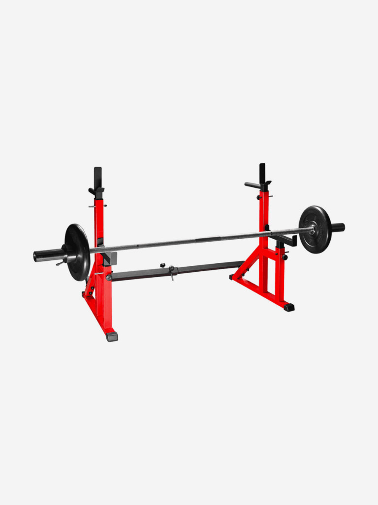 Стойки со страховкой телескопические Sportlim Красный