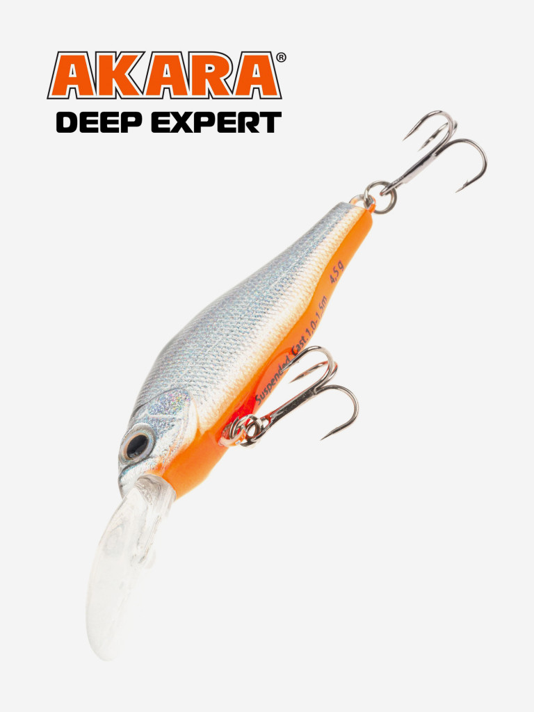 Воблер Akara Deep Expert суспендер, на окуня, щуку, голавля 50 мм. 4,5 гр. A23