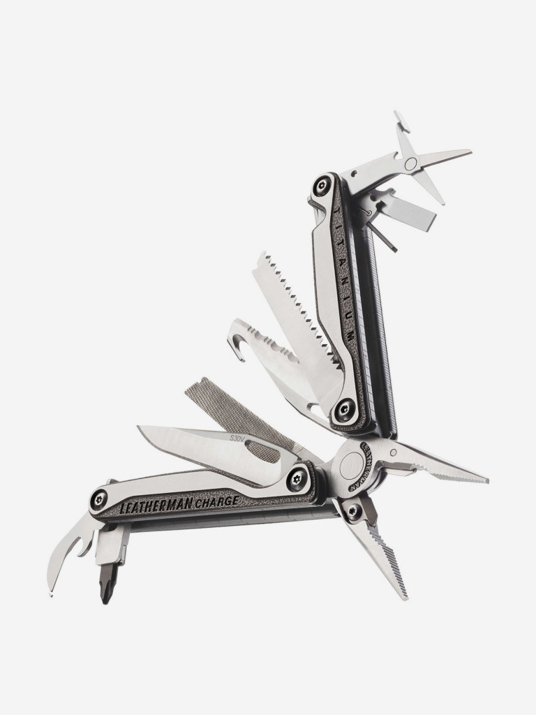 Мультиинструмент складной Leatherman Charge Plus TTi, 19 функций, чехол
