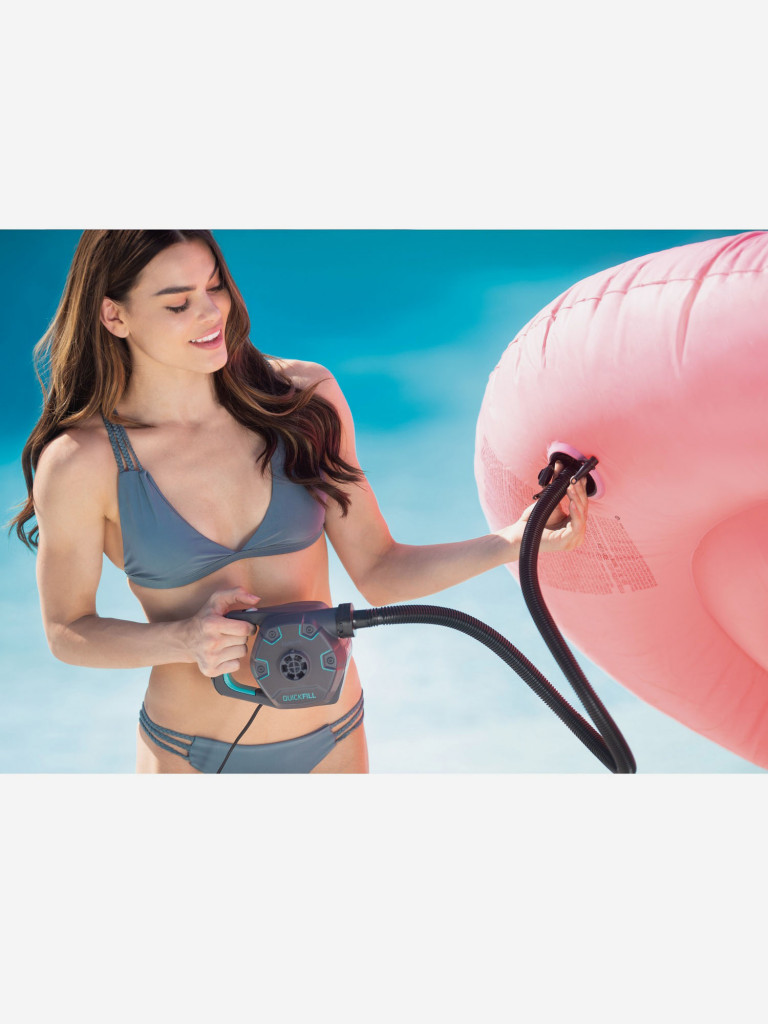 Насос электрический Intex 66644 от сети 220В повышенной мощности, с термозащитой