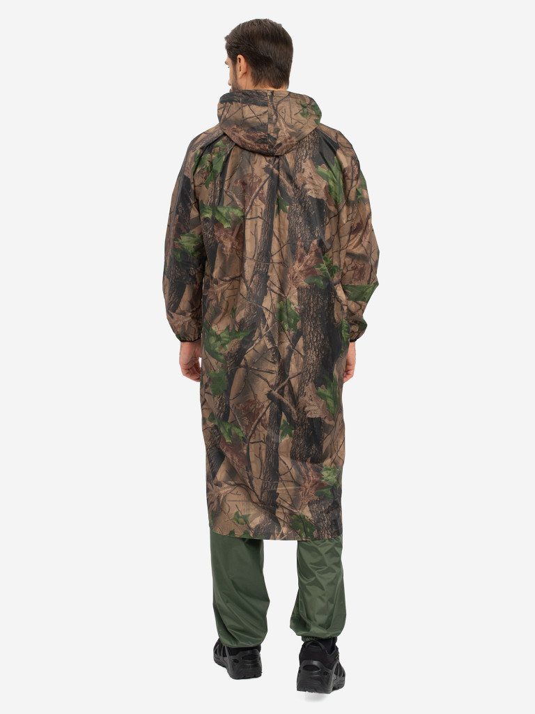Плащ мужской Huntsman ВВЗ для рыбалки и охоты, ткань таффета PVC 20000 мм вод.ст.