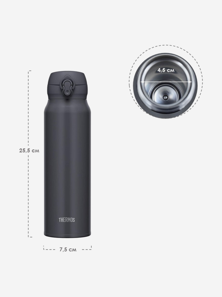 Термокружка для кофе 750 мл THERMOS JNL-756 серая
