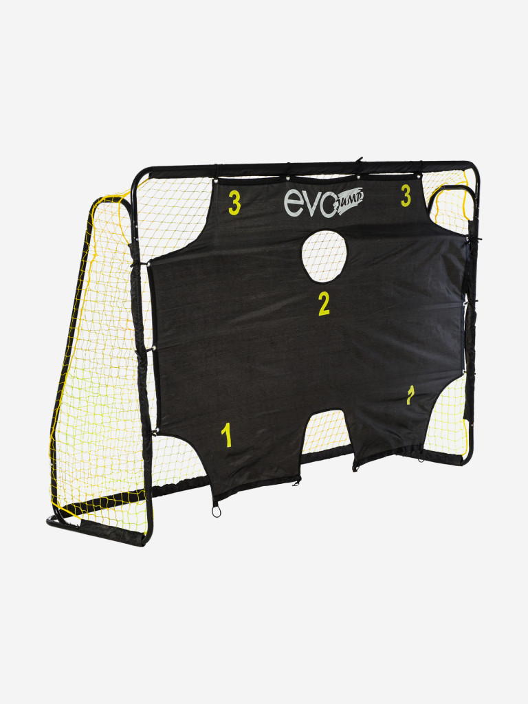 Футбольные ворота EVO JUMP Soccer DS8024, переносные, с мишенью, 213х153х76 см