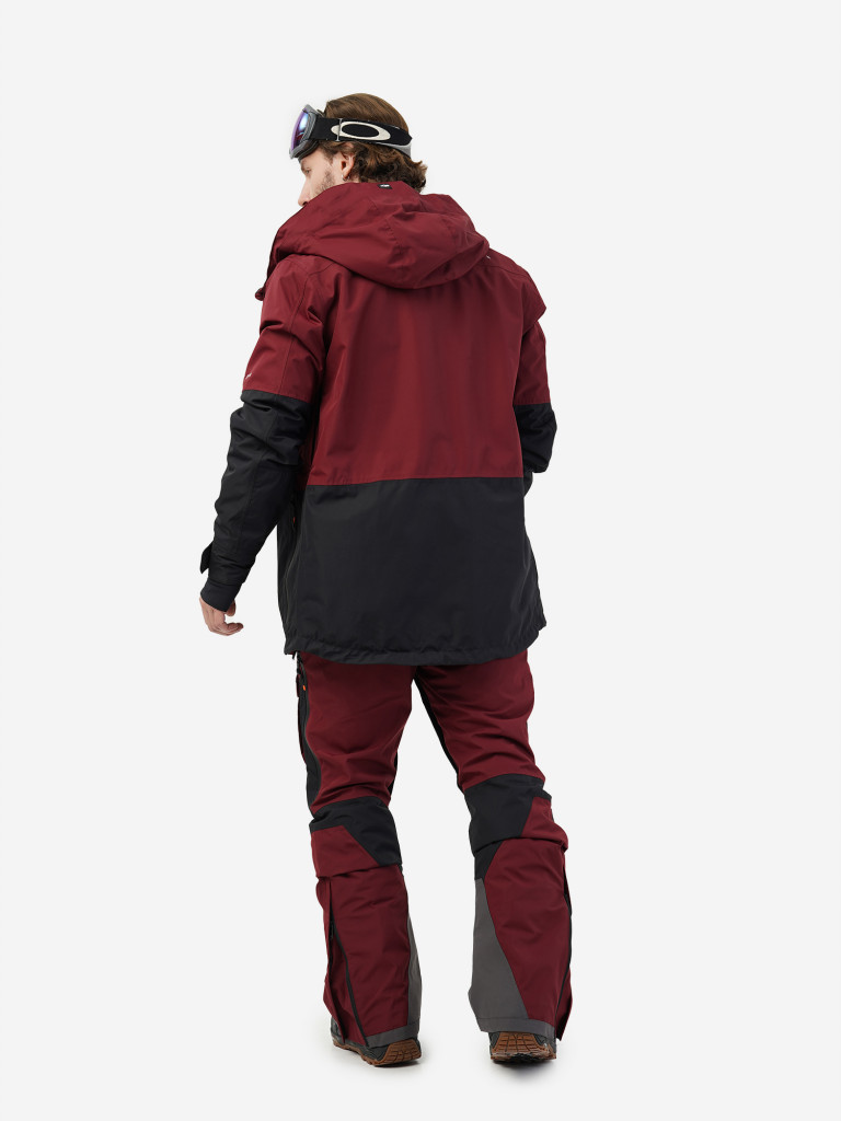 Куртка горнолыжная мужская Proton BURGUNDY black