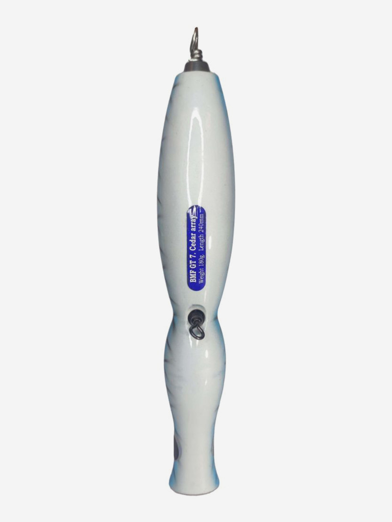 Поппер Blue Marlin GT7 Blue 240 мм 180 гр для ловли хищника.