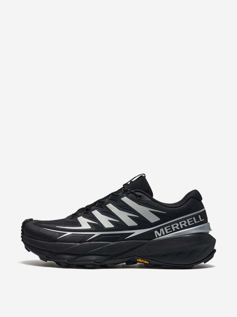 Кроссовки Merrell VAST SKY Cushioning, Slip Resistant, Abrasion Resistant, Breathable Low Top Outdoor Shoes Unisex Black Silver