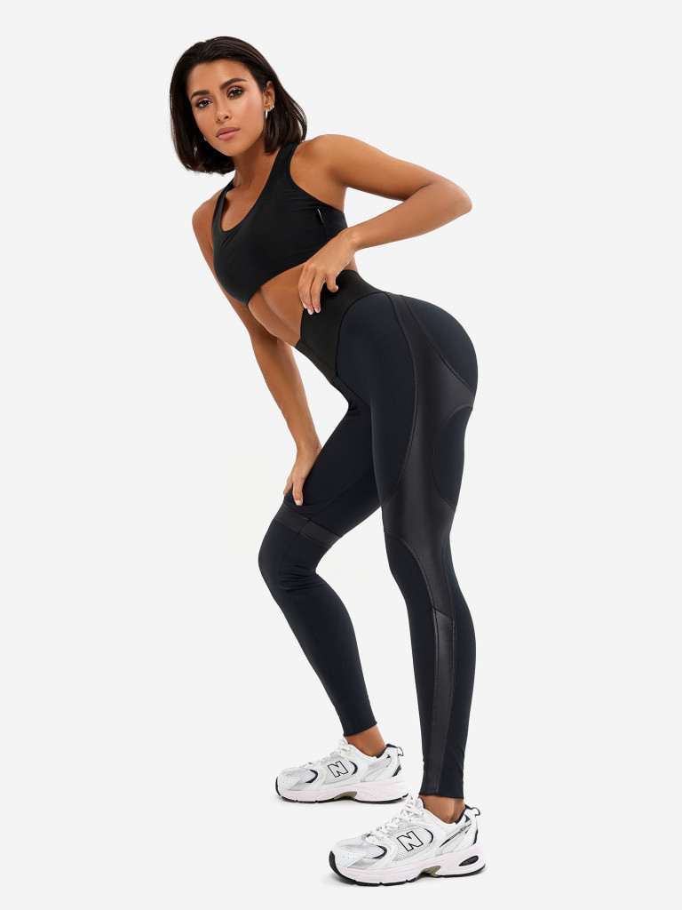 Лосины женские Bona Fide Leggins Correct Skin Edition "Black"
