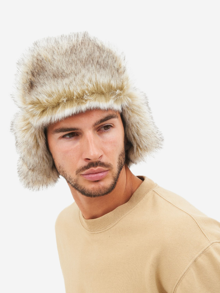 Шапка-ушанка зимняя мужская Huntsman Siberia Breathable меховая мембранная