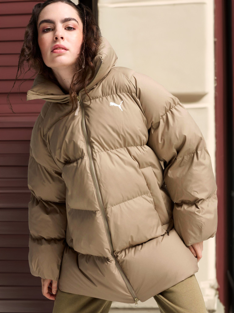 Пуховик женский оверсайз PUMA