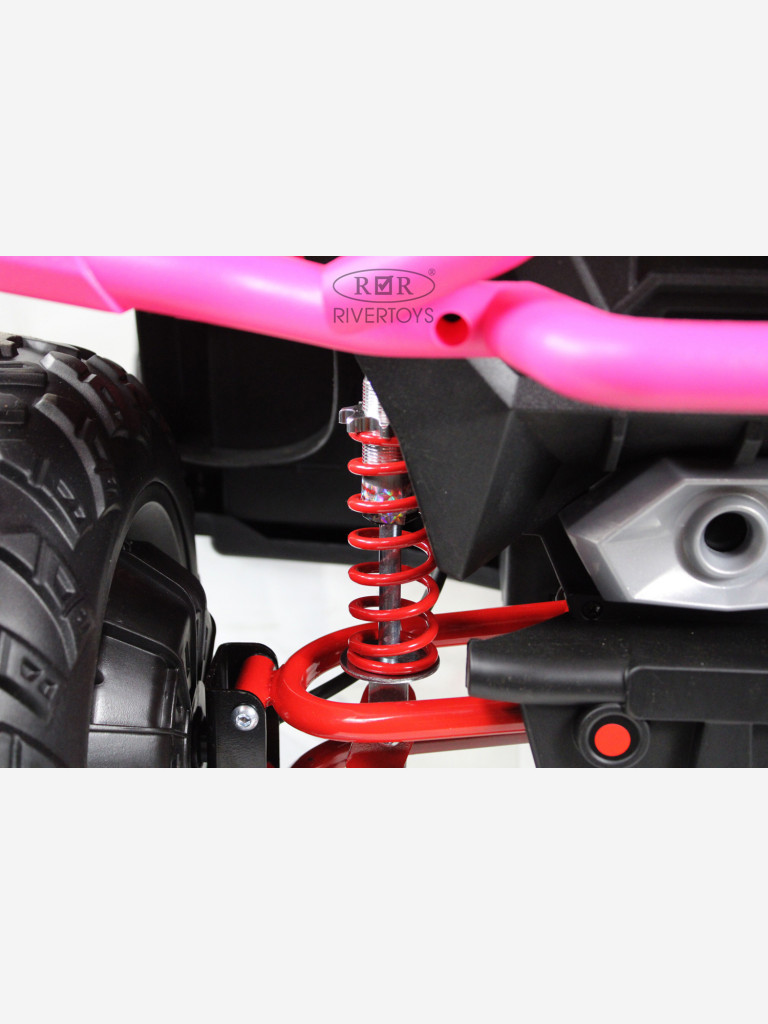 Детский электроквадроцикл RIVERTOYS Z111ZZ розовый