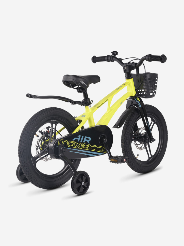Велосипед Детский Maxiscoo Air pro 16'' Желтый Матовый (2026)