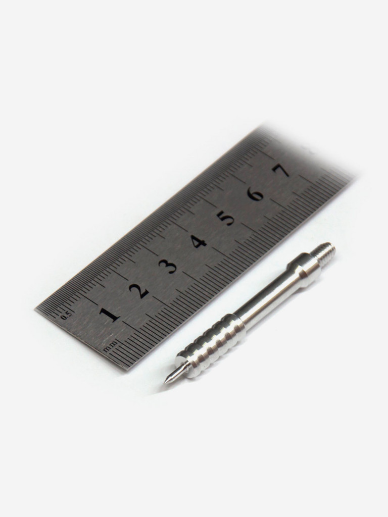 Вишер ЧИСТОGUN d6,4мм, дюраль, резьба "папа", дюймовая, 8/32