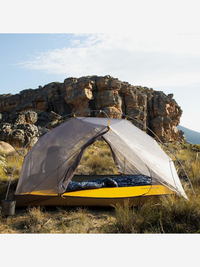 Палатка Naturehike Mongar NH17T007-M 20D, двухместная сверхлегкая, зелено-белая, 6927595726051