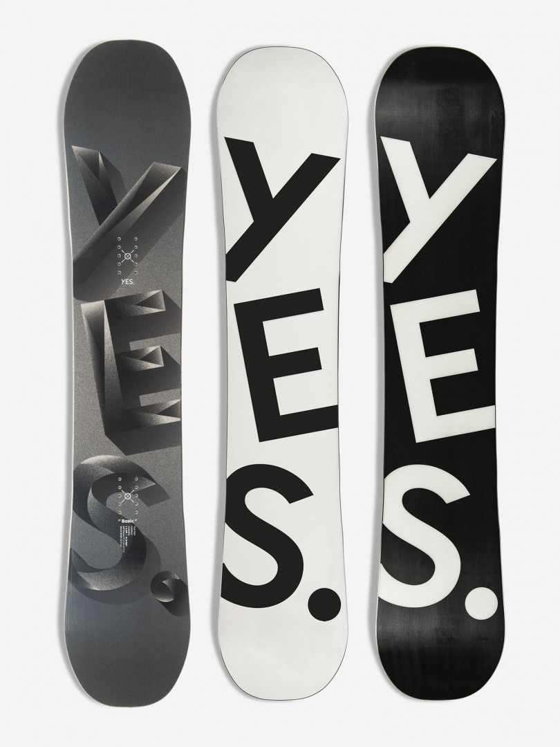 фото Сноуборд yes basic, черный yes.