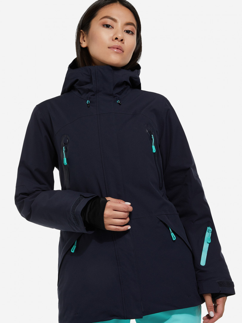 фото Куртка утепленная женская icepeak clover, синий