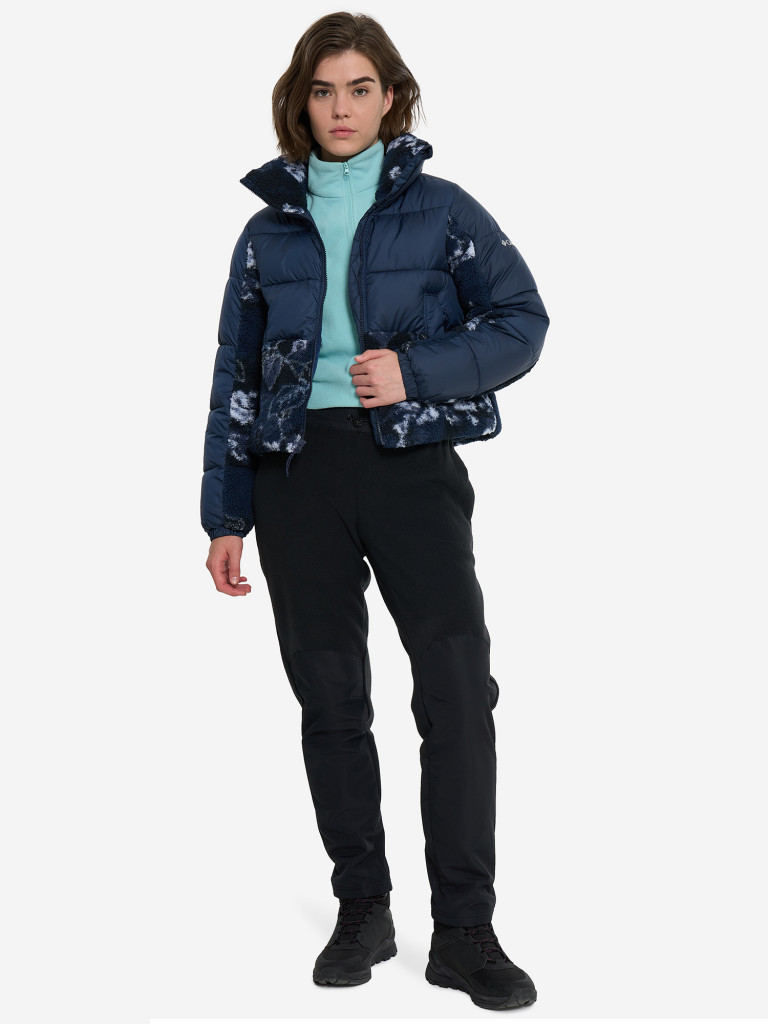 Куртка утепленная женская Columbia Leadbetter Point II Print Sherpa Hybrid