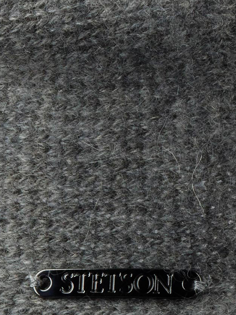 Шапка без отворота STETSON 8699203 LONG BEANIE CASHMERE (серый)