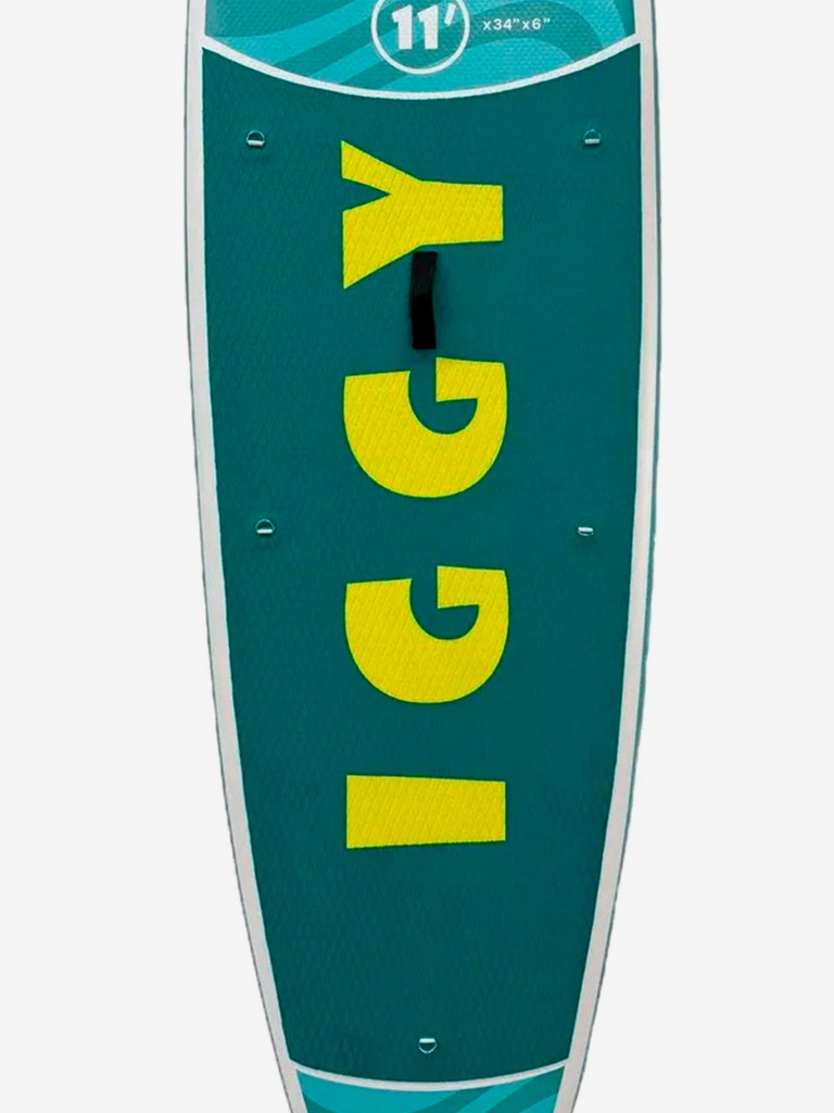 Сапборд надувной Iggy 11х34х6 Green, 335x86x15 см