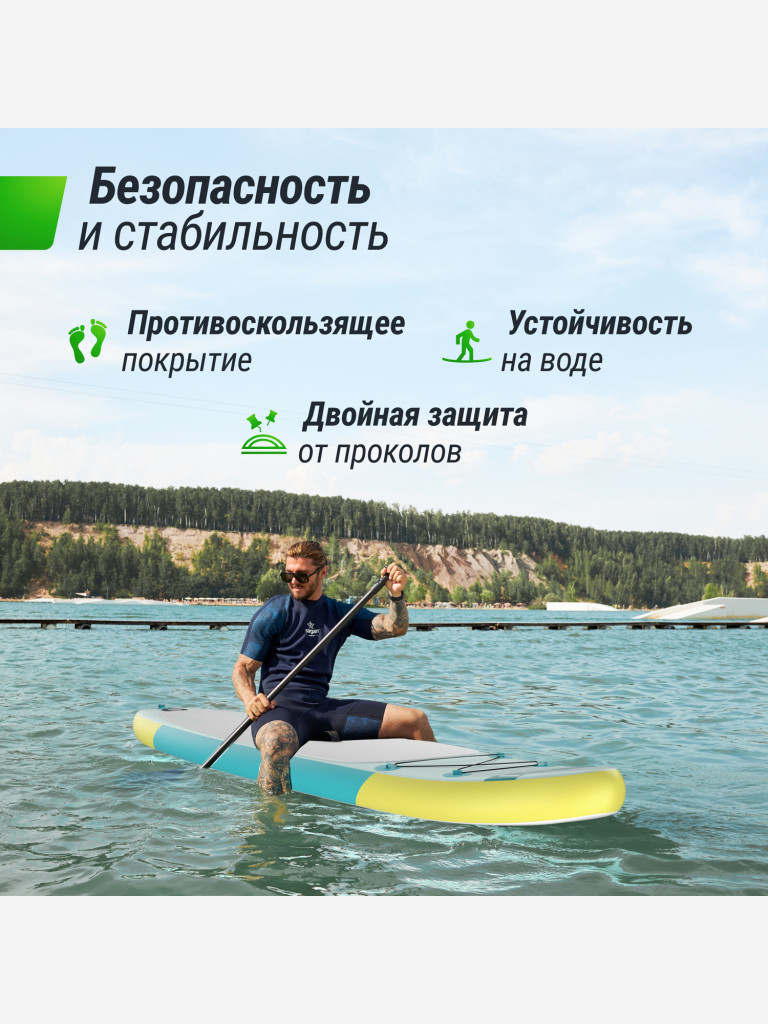 SUP-доска UNIX Line Blue Lagoon (320 см)